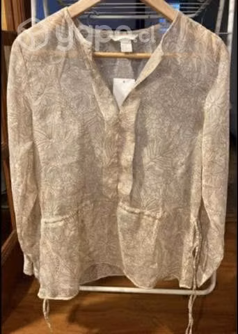 Blusa transparente H&M talla 38