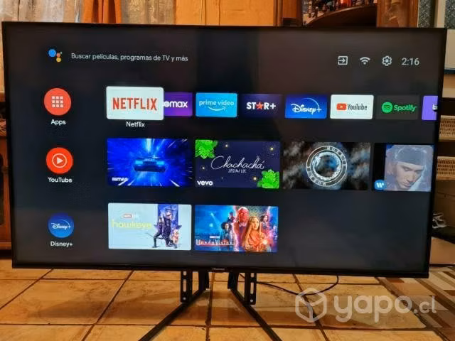Televisor Smart TV 50" UHD 4K