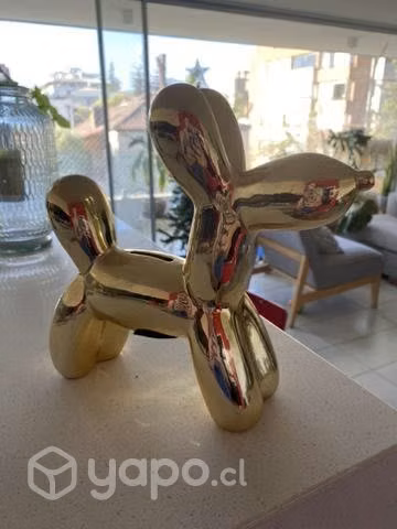 Alcancía perro dorado - Imagen 2