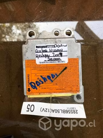 Cajetin Airbag 28556BL50A Nissan Qashqai 2011 al