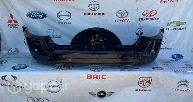 Parachoque Great Wall Haval H5 Trasero Negro