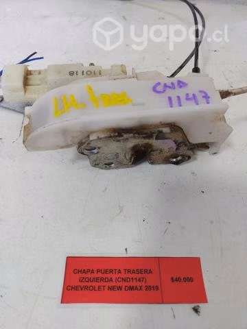 Chapa Puerta Trasera Izq Chv Nw Dmax 2019