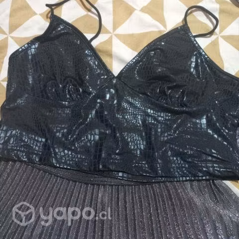 Conjunto plateado brillante nuevo - Imagen 5