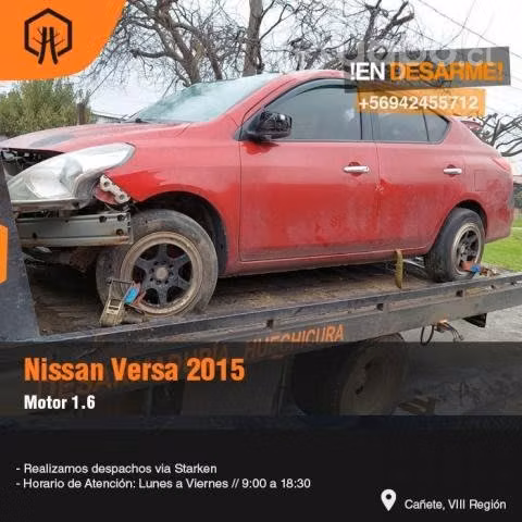 Tapa valvula nissan versa 2015