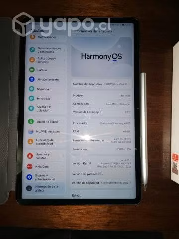 Huawei Matepad 11 64 gb, 6 gb Ram