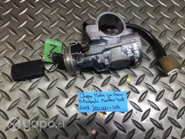 Chapa motor con llave Mitsubishi Montero Sport 3.0