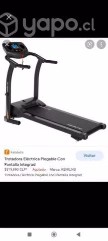 trotadora eléctrica como nueva
