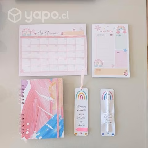 Regalos, agendas, cuadernos, block de notas
