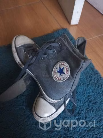 Zapatillas converse con caña y taco interior