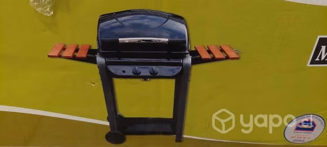 parrilla a gas 2 quemadores marca Mr. Beef - Imagen 2