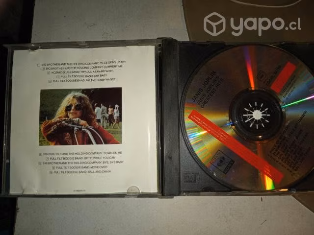 Janis Joplin greatest hits cd