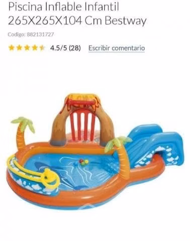 Piscina inflable infantil