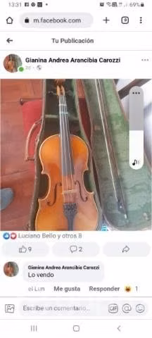 Violín copia stradivarius - Imagen 3