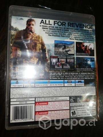 Metal gear solid v. ps3. subtitulado en español. - Imagen 2