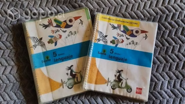 Set Libro Lenguaje 5to Básico Savia SM