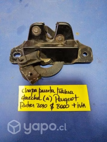 Chapa puerta trasera derecha (a) Peugeot Partner 2