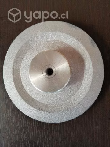 Polea de aluminio de 8"