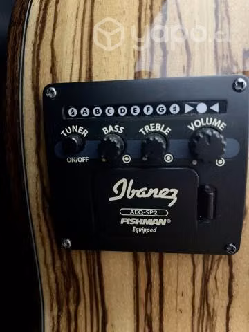 Guitarra ibanez aew23zw-nt1201