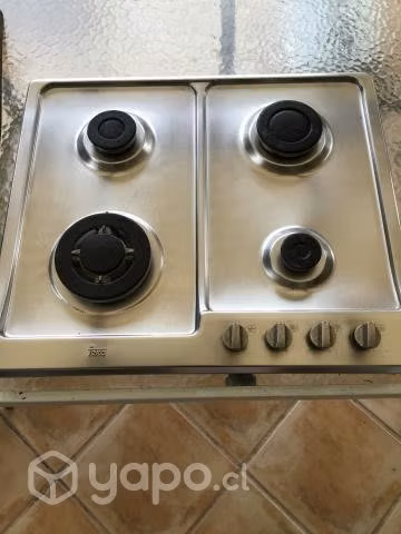 Encimera acero inoxidable Teka