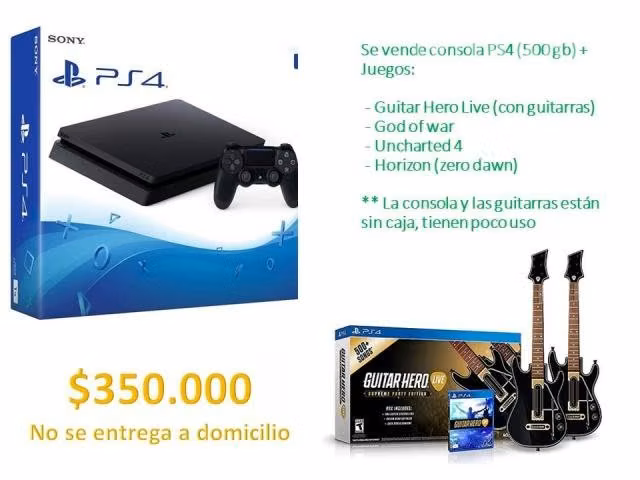 Ps4 + juegos