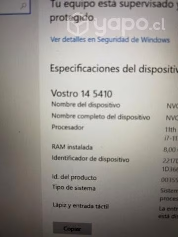 Notebook Dell vostro