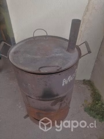 Parrilla ahumadora