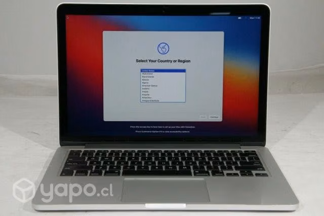 Macbook pro retina 13.3 2015