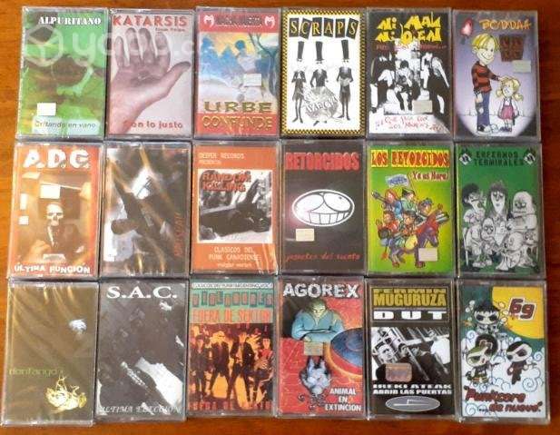 Casetes Hardcore Punk Rock