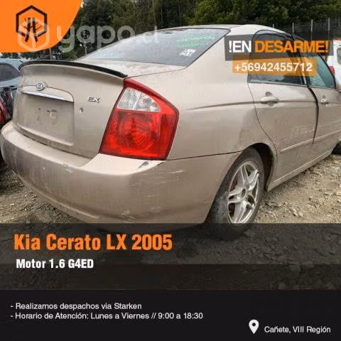 Butacas Kia cerato lx 2005