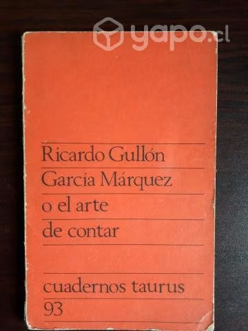 García Márquez o el acto de contar