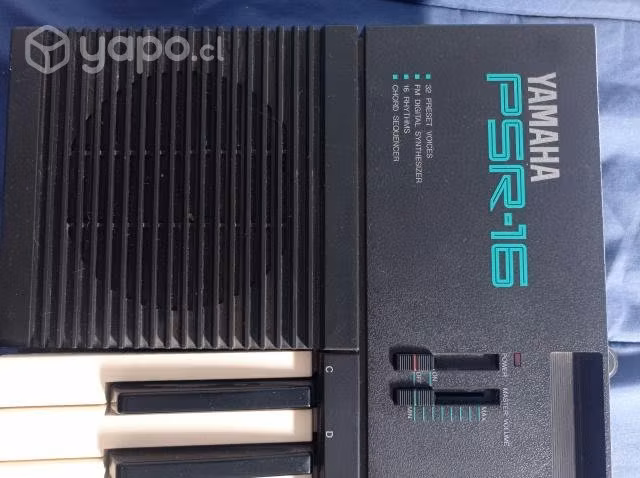 Teclado/Sintetizador Yamaha PSR-16 Vintage 1988
