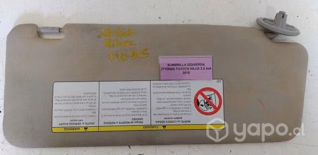 Sombrilla Izquierda (TYD025) Toyota Hilux 2.5 4x4