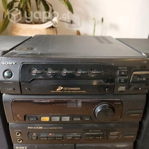 Articulo: Equipo Sony 5Cds & Cassette