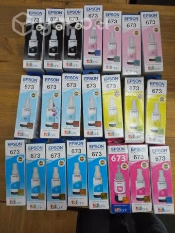 TINTAS ORIGINALES EPSON 673 vencidas
