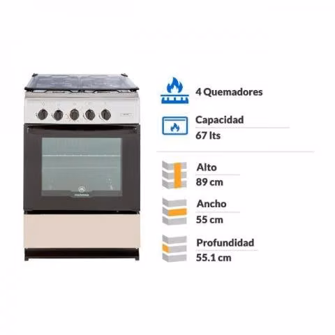 Cocina Mademsa MV 220