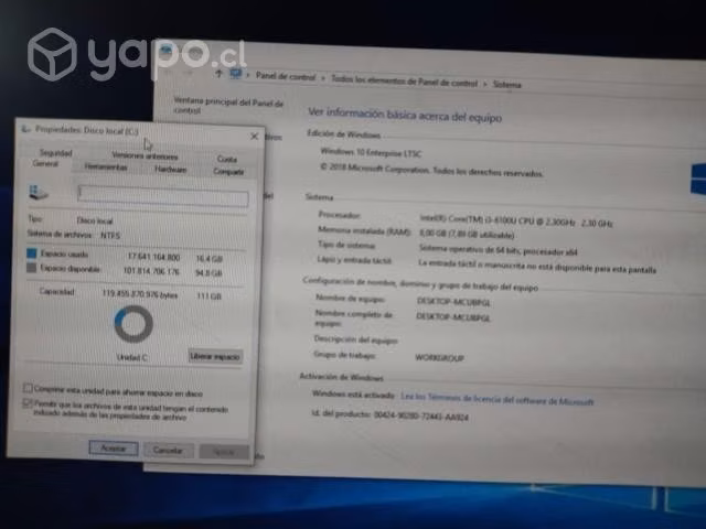 Intel NUC Core I3 2, 3 GHz