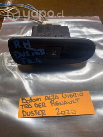 Boton alza vidrio puerta tras derec Renault Duster