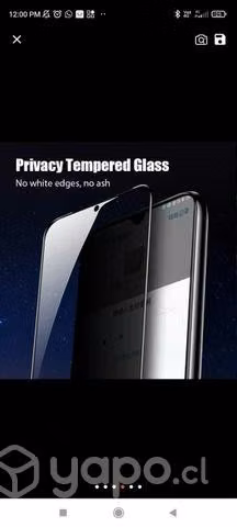 Laminas anti-espias Redmi note 9 pro