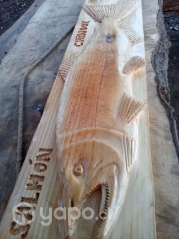 Cuadros tallados en madera - Imagen 2