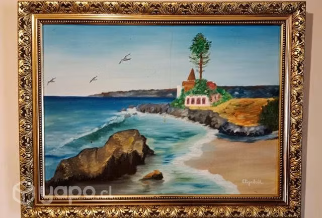 Regale arte, óleo La Playa