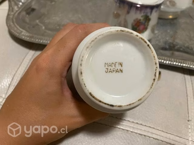 Elegante Juego de Té Antiguo - Imagen 4