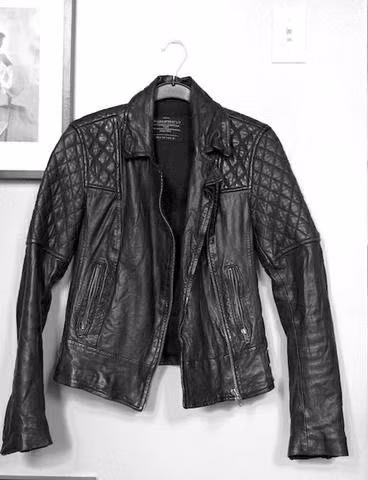 Biker 100%cuero all saints talla XS