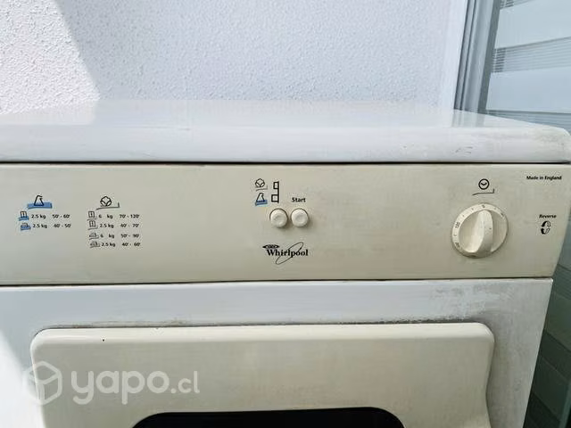 Secadora marca Whirlpool, capacidad 6 kilos - Imagen 6