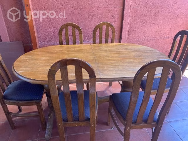 Comedor con 6 sillas