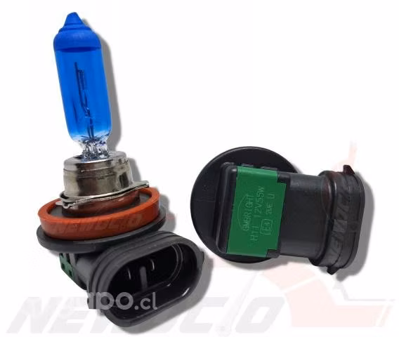 Ampolleta Bombilla Halógena H11 12v 55w Par Luz Bl