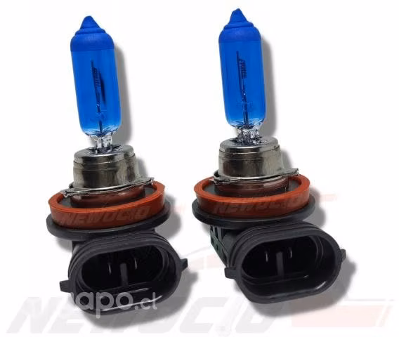 Ampolleta Bombilla Halógena H11 12v 55w Par Luz Bl