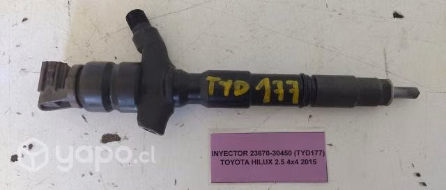 Inyector  (TYD177) Toyota Hilux 2.5 4x4