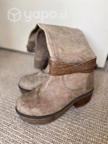 Botas de cuero 100% legítimo