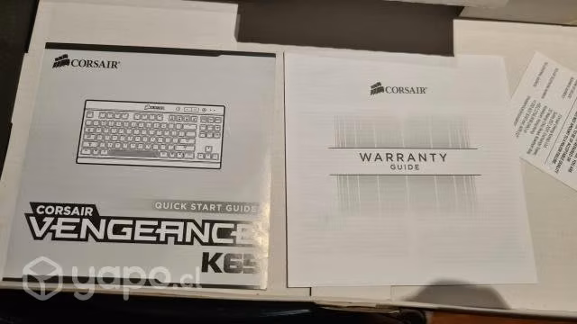 Teclado Corsair Vengeance K65 nuevo
