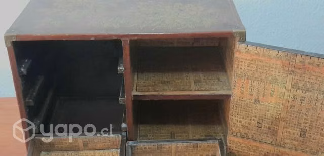 Antigua caja joyero chino